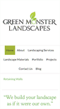 Mobile Screenshot of gmlandscapes.com